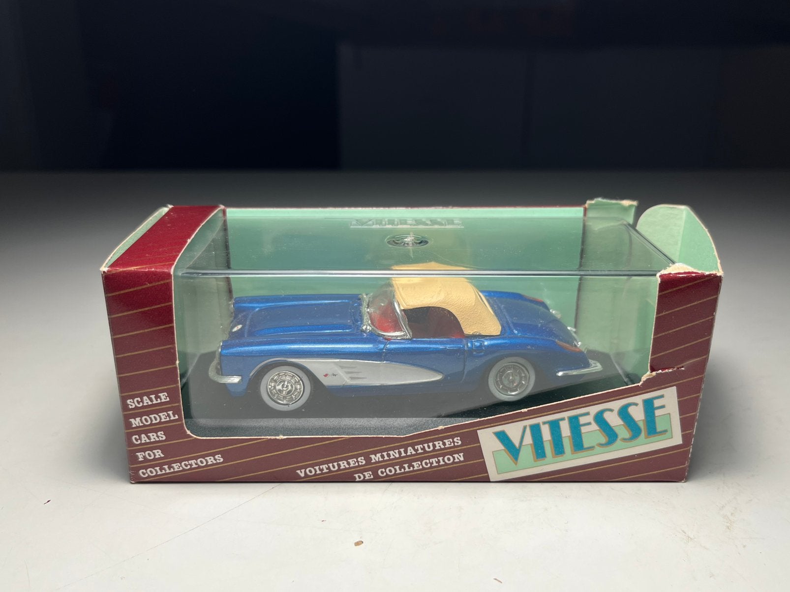 Vitesse - Chevrolet Corvette - Schaal 1:43, Ophalen of Verzenden, Zo goed als nieuw, Auto, Overige merken