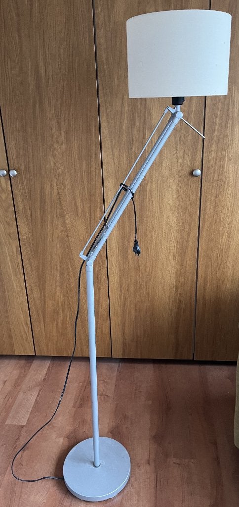 Staande lamp, Ophalen, Gebruikt, Metaal, 150 tot 200 cm