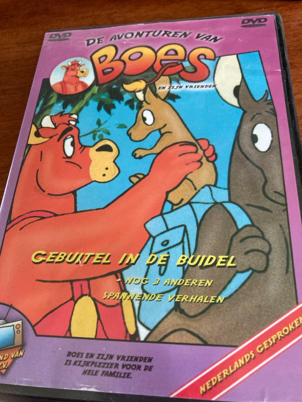 De Avonturen van Boes - Gebuitel in de Buidel DVD, Europees, Gebruikt, Animatie, Alle leeftijden