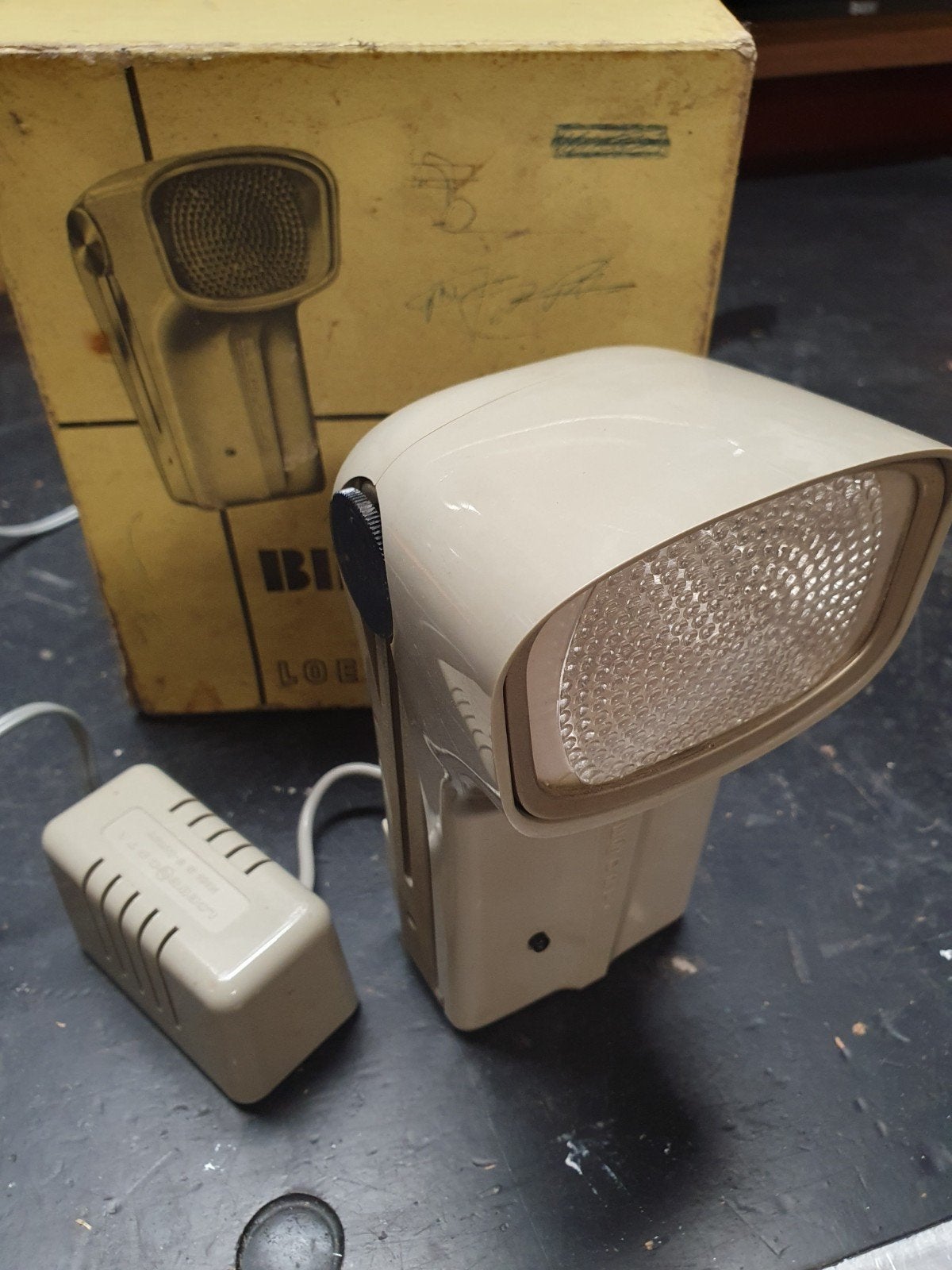 Vintage Loewe Opta Blitzomat flitser met originele doos, Ophalen of Verzenden, Gebruikt, Overige merken