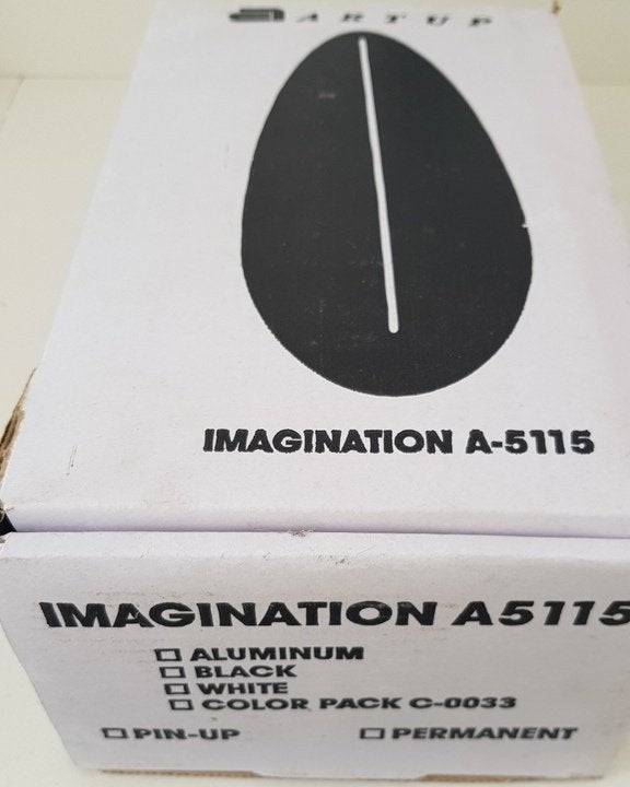 '90s vintage  wandlamp '90 's ARTUP (BAVA light Concepts), Ophalen of Verzenden, Nieuw, Glas, '90-ties design, strak aluminium maar brandt kleurrijk
