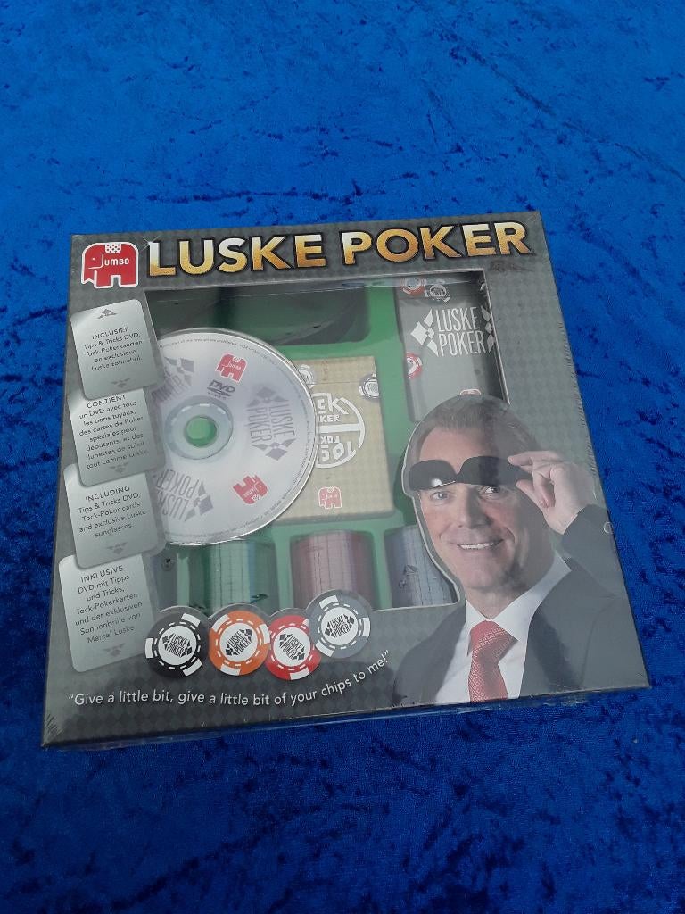 Te k: Luske Poker .nieuw in de doos > GESEALD : Prijs :12,95, Ophalen of Verzenden, Nieuw