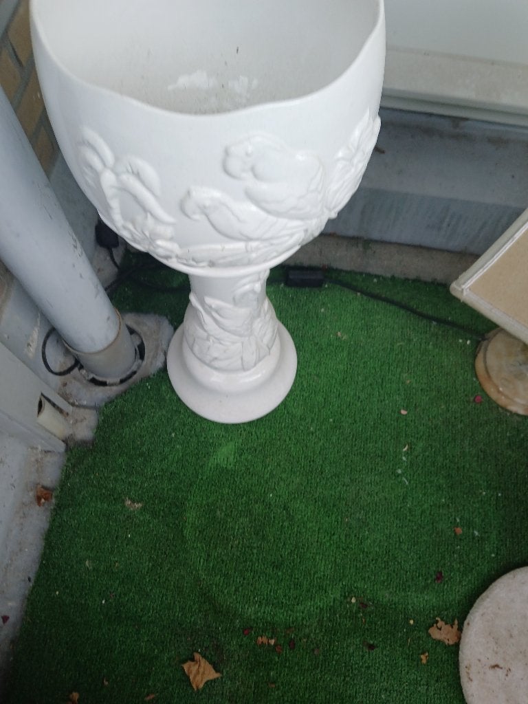 Pilaar met pot, Huis en Inrichting, Woonaccessoires | Zuilen en Pilaren, Ophalen of Verzenden, Nieuw