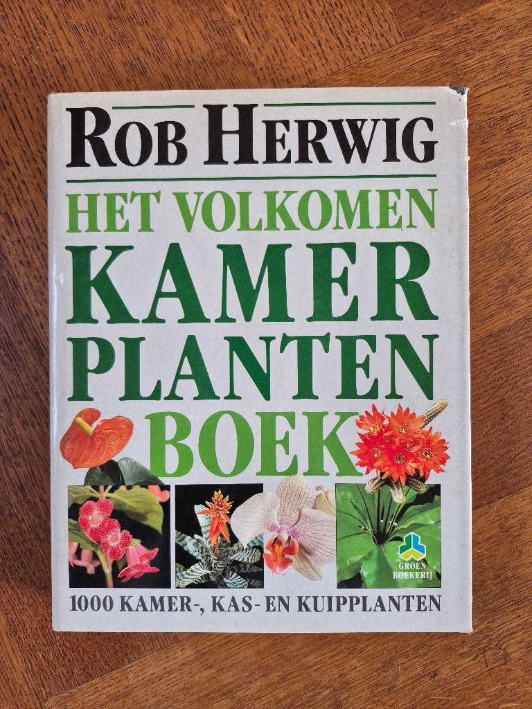 Het Volkomen Kamerplanten Boek - van Rob Herwig, Ophalen of Verzenden, Gelezen, Rob Herwig, Kamerplanten