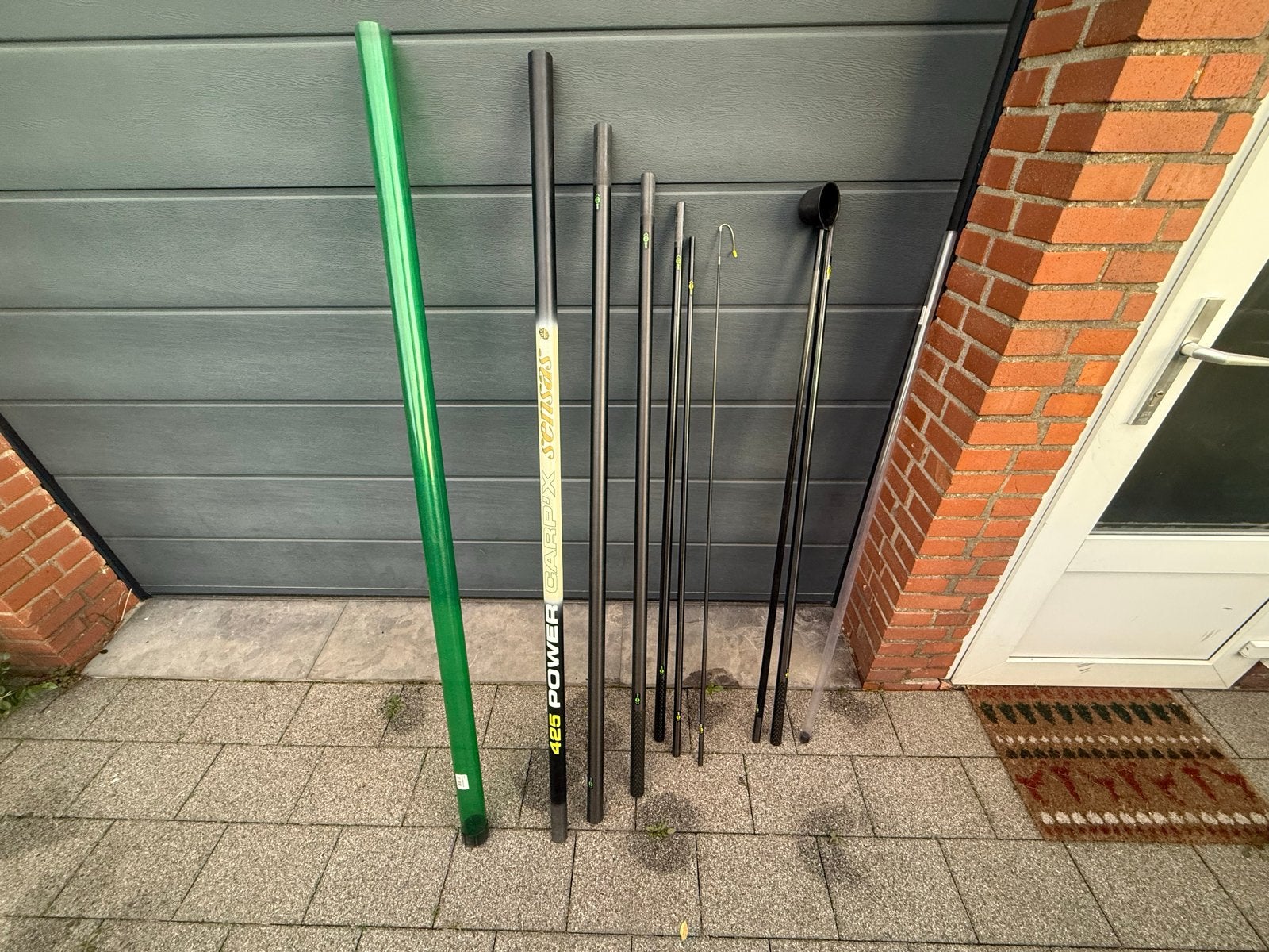Sensas 425 Power Carp'X vaste hengel, Ophalen, Gebruikt, Vaste hengel