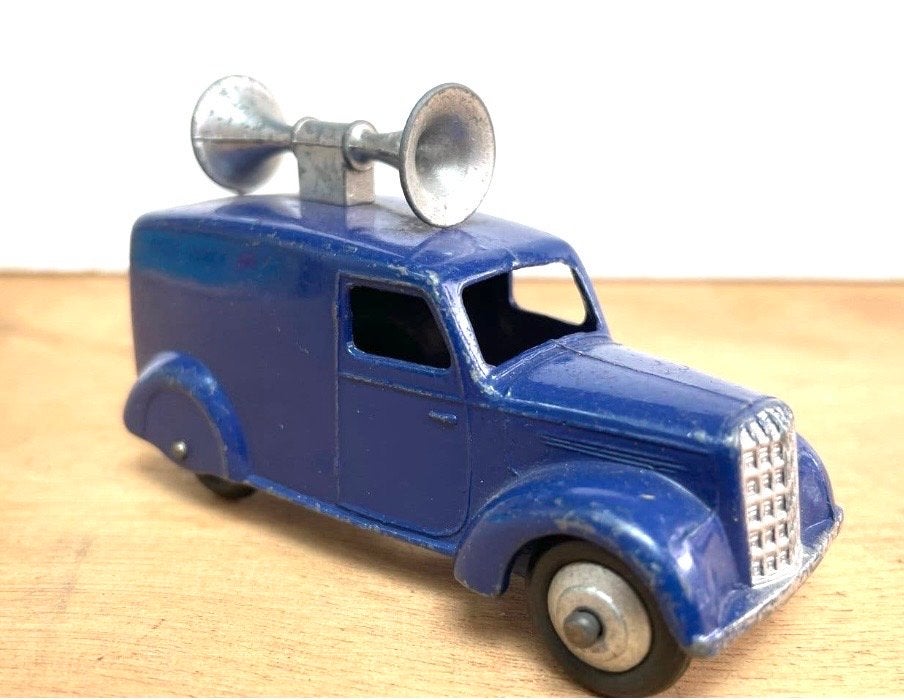 Vintage Dinky Toys Bestelwagen met Luidsprekers, Antiek en Kunst, Antiek | Speelgoed, Ophalen of Verzenden