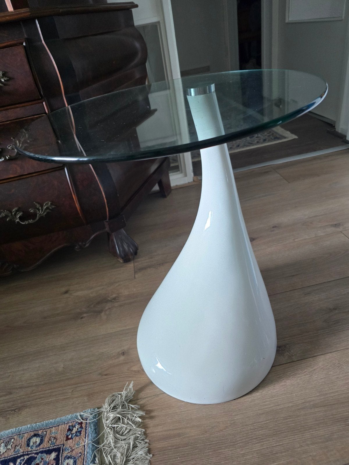 zgan modern bijzettafel, Ophalen, Rond, Minder dan 55 cm, 45 tot 60 cm