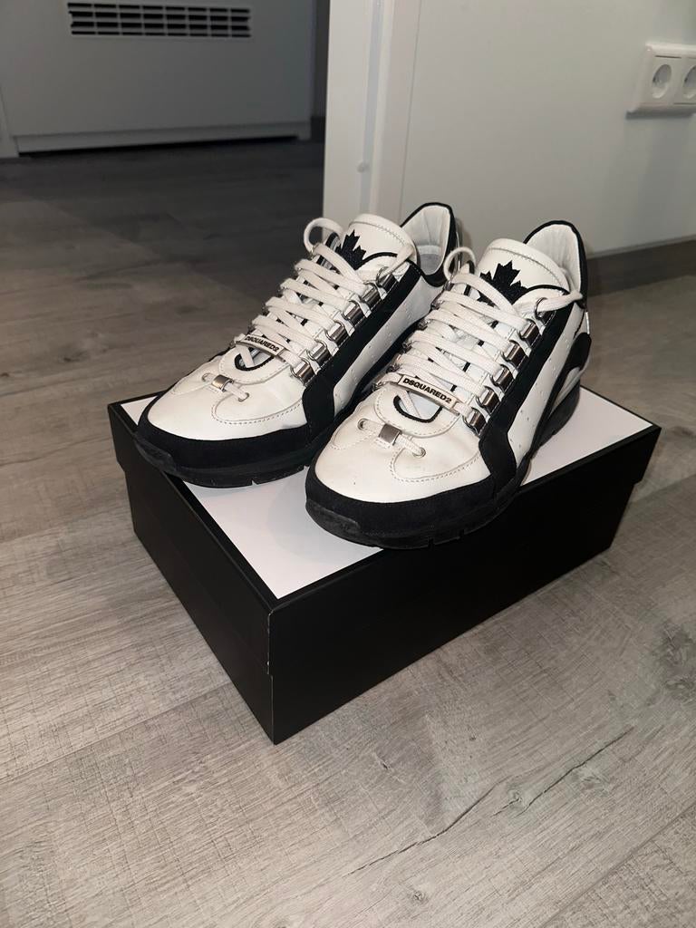 DSQUARED 2 schoenen heren, Zwart, Ophalen of Verzenden, Sneakers of Gympen, Zo goed als nieuw
