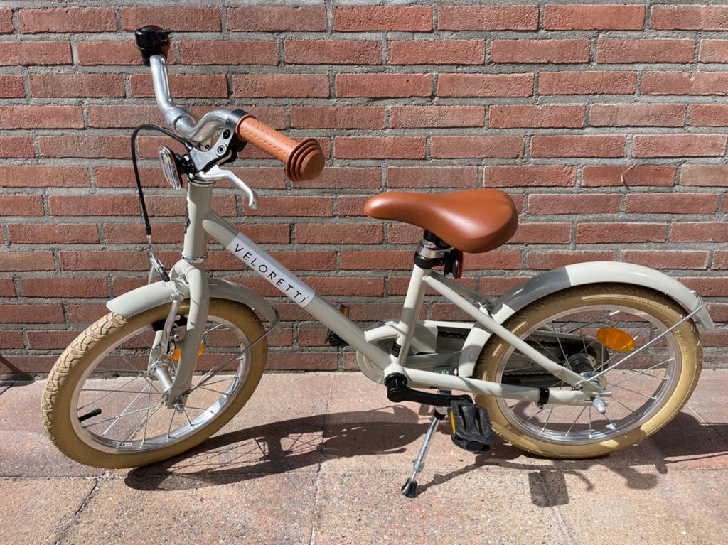 Veloretti maxi 16 inch kinderfiets (z.g.a.n ), Fietsen en Brommers, Ophalen, Terugtraprem, 16 tot 20 inch, Veloretti