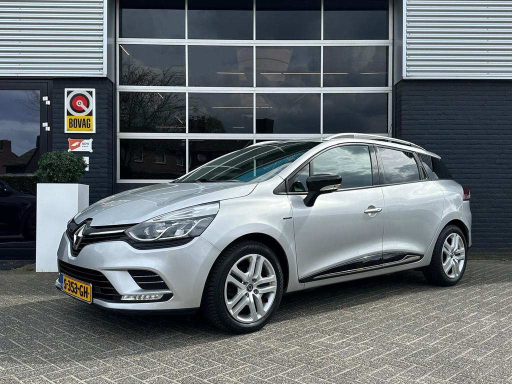 Renault Clio Estate 0.9 Life Limited, Airco, Bluetooth, Crui, 898 cc, Stof, Gebruikt, 1098 kg