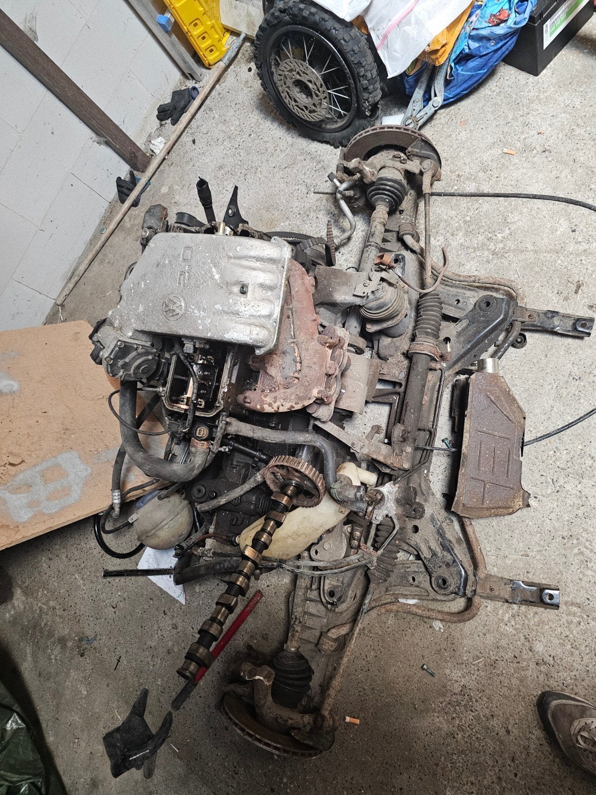 Motorblok Volkswagen Golf (onbekende staat), Ophalen of Verzenden, Gebruikt, Volkswagen