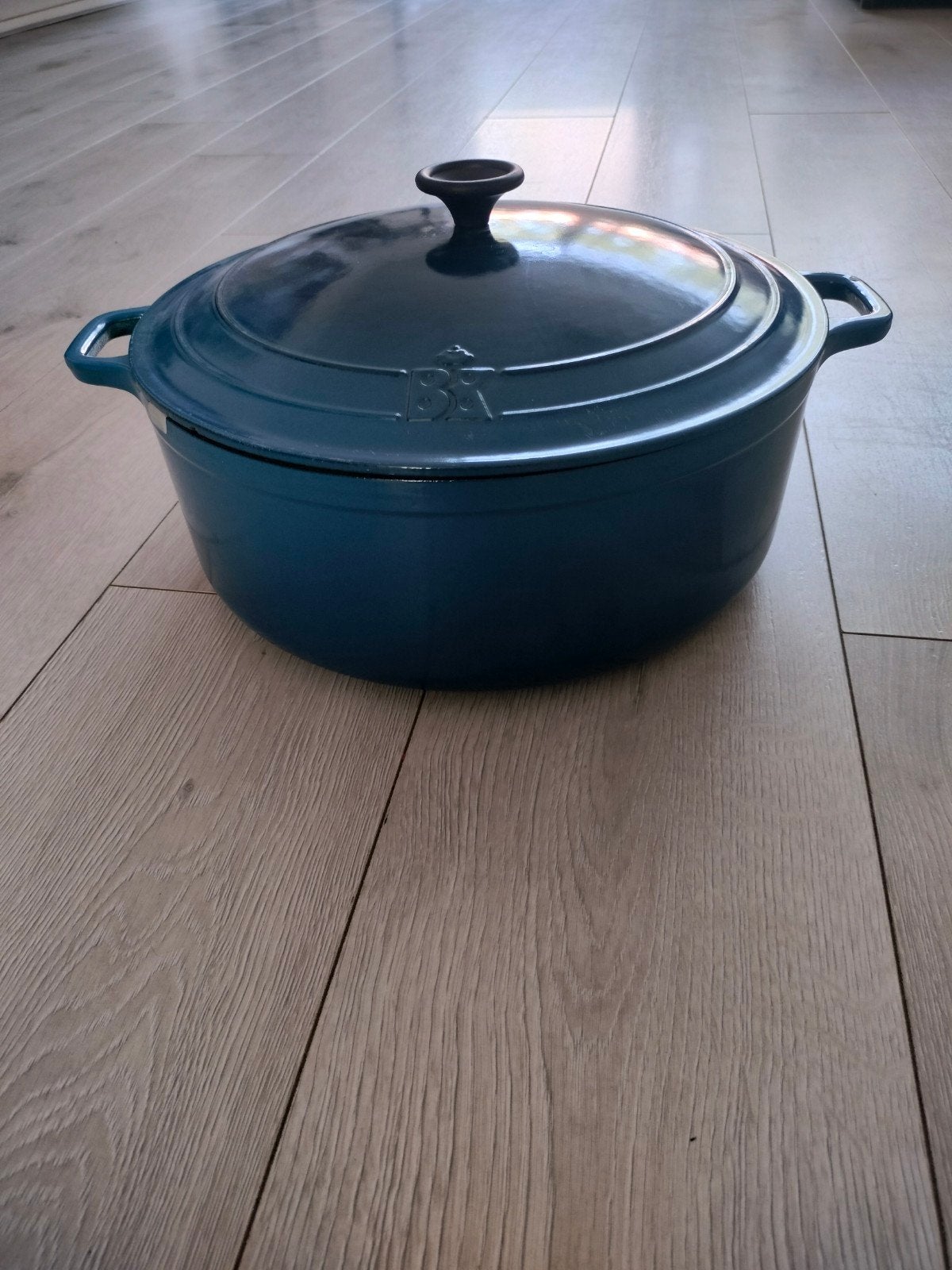 BK gietijzeren pan, Huis en Inrichting, Keuken | Potten en Pannen, Zo goed als nieuw, Gietijzer, Ophalen