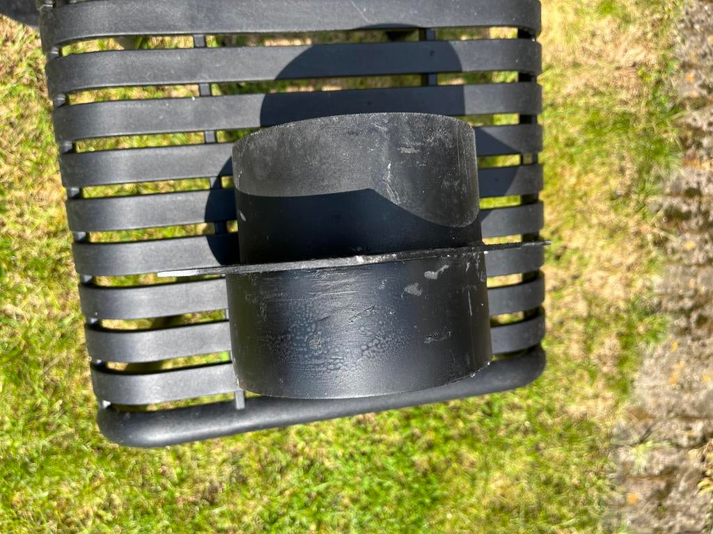 Nisbus voor aansluiten kachel op rookkanaal, Huis en Inrichting, Ophalen, Gebruikt, Hangend, Hout