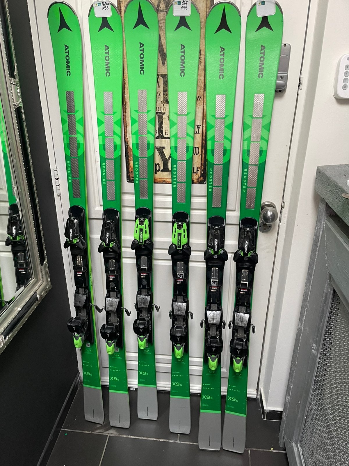 167cm ATOMIC REDSTER X9S 1200€ x9 s voor kenner best Atomic, 160 tot 180 cm, Ophalen of Verzenden, Zo goed als nieuw, Carve
