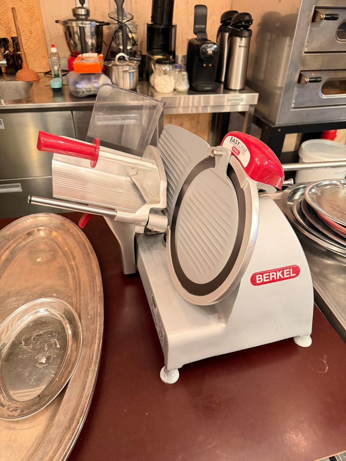 Berkel Easyline Vleeswarensnijmachine - Zo goed als nieuw, Witgoed en Apparatuur, Ophalen, Zo goed als nieuw