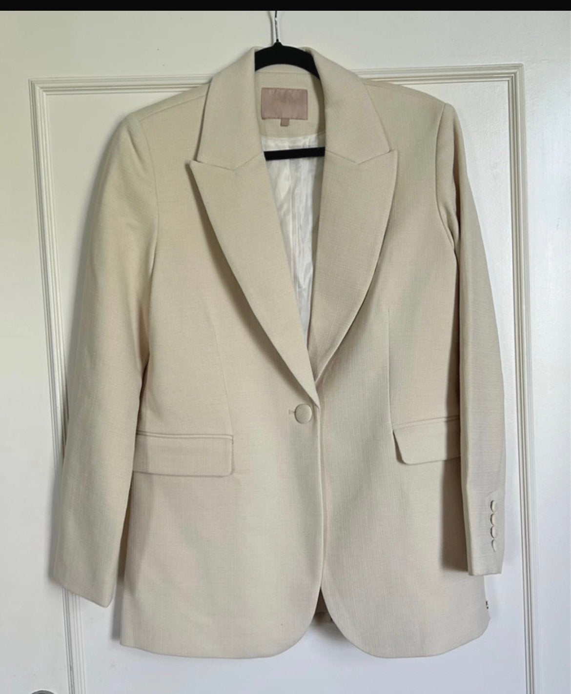 Crème, Vanille JoshV, Josh V blazer in maat M, Kleding | Dames, Jasjes, Kostuums en Pakken, Maat 38/40 (M), Verzenden, Beige, Nieuw
