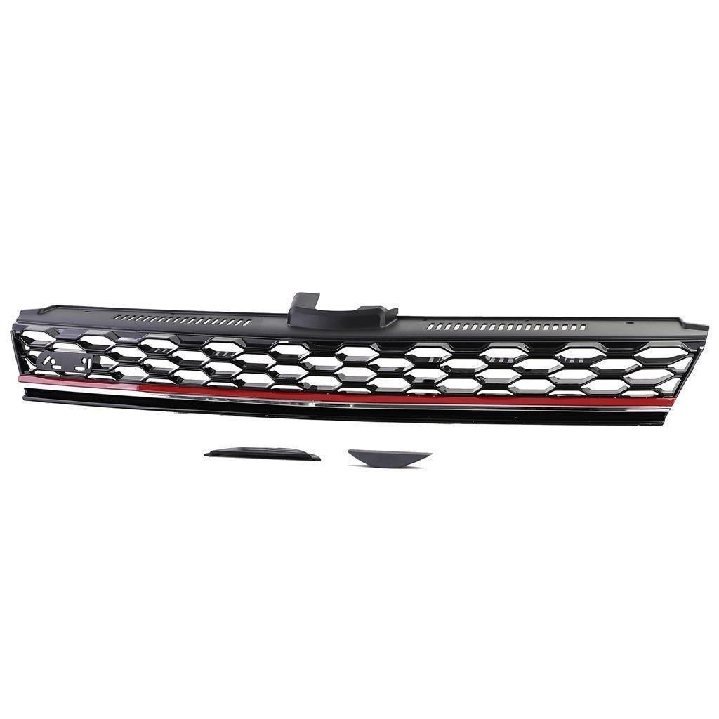 Embleem loos GTI Look Grill Rode Bies Geschikt Voor VW Golf, Auto diversen, Verzenden, Automotive Parts, A.parts@hotmail.nl, Trasmolenlaan 12 3447 GZ Woerden