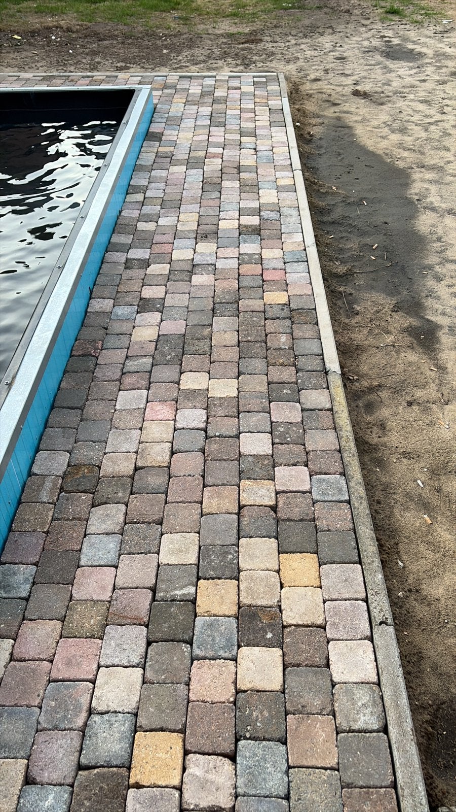 GRATIS! Koppelstones 850 stuks, Tuin en Terras, Ophalen, Gebruikt, Klinkers, 10 m² of meer