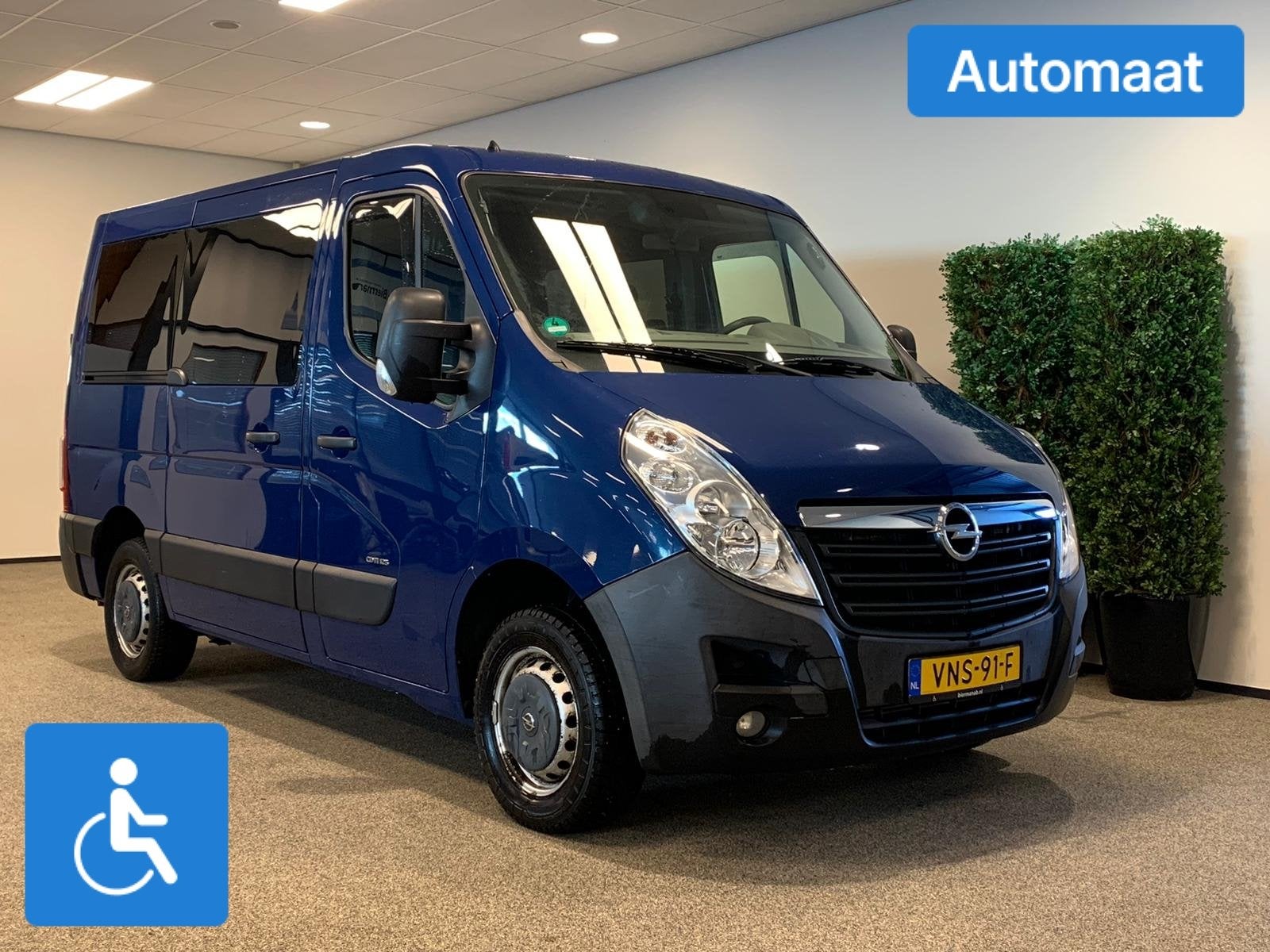 Opel Movano L1H1 Rolstoelbus Automaat, Automaat, Gebruikt, Zwart, 4 cilinders