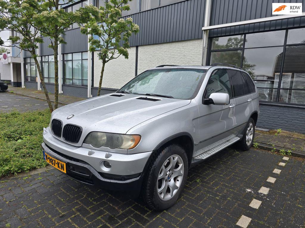 BMW X REIHE X5 3.0D 4WD Grijs Kenteken Bedrijfsauto Technisc, Auto's, Gebruikt, Zwart, Open dak, Bedrijf