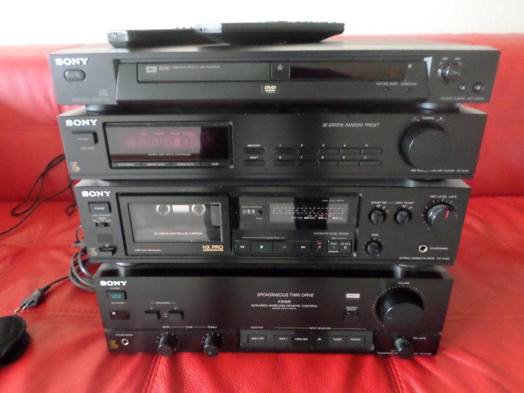 sony stereo set, Ophalen of Verzenden, Gebruikt, Sony, Losse componenten