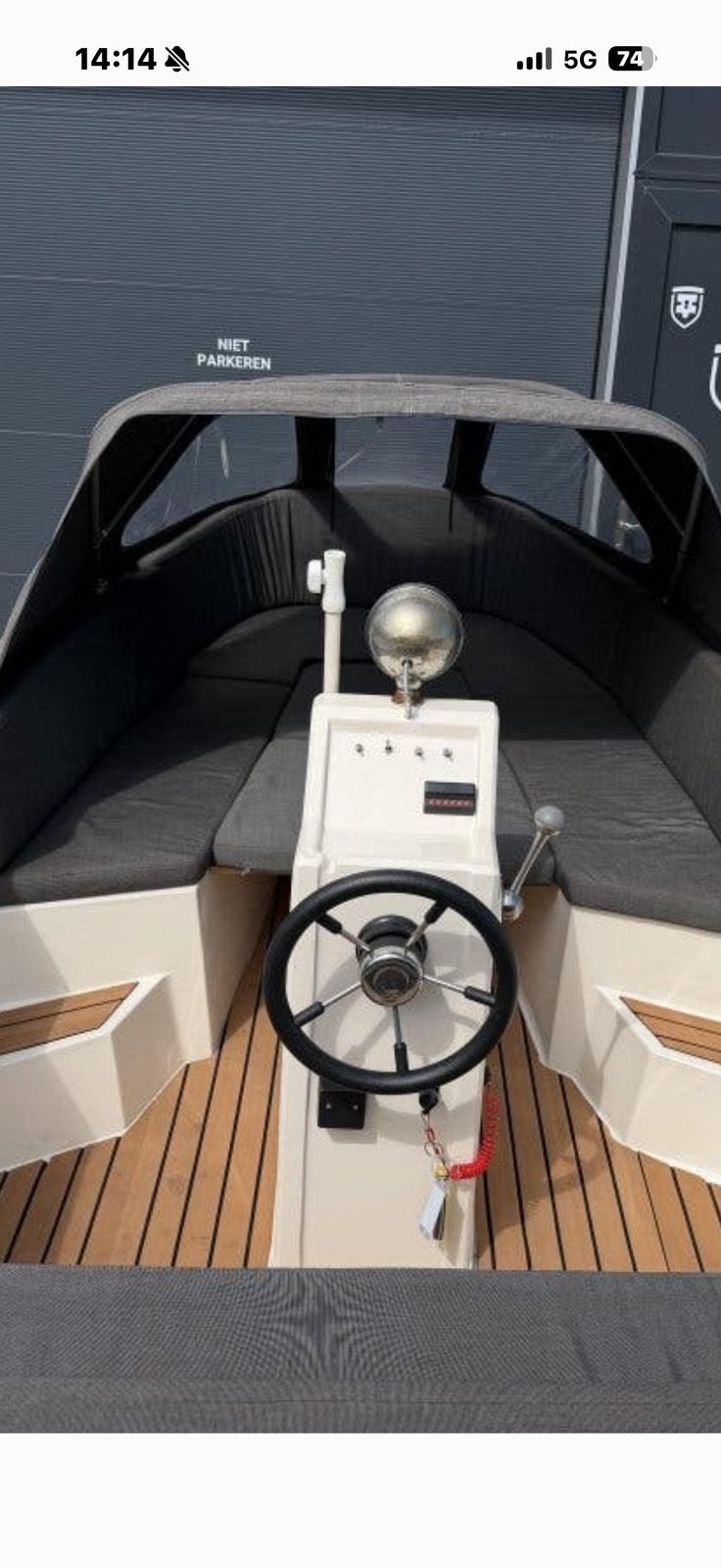Admiral Sloep 475XL en 9,9 Suzuki en evt. trailer, Watersport en Boten, Ophalen, Buiskap, Zo goed als nieuw, Admiral