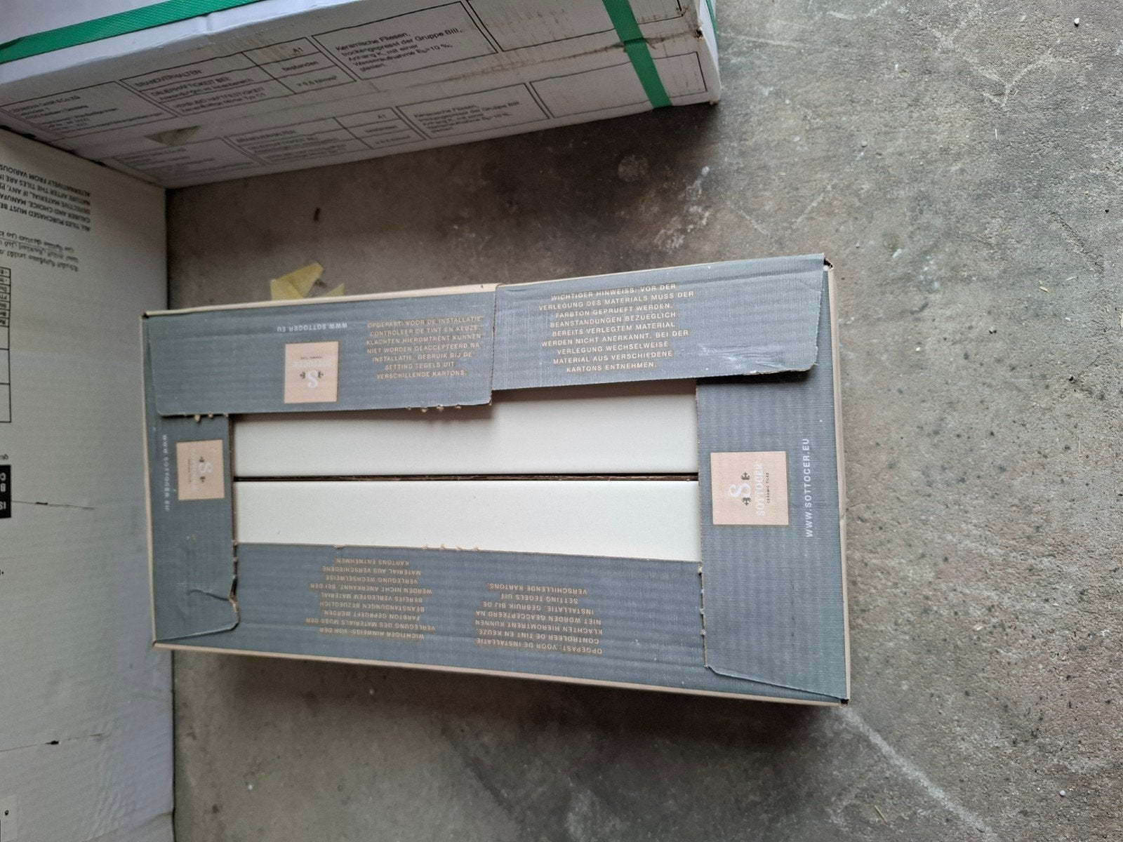 Wandtegels badkamer 10x40 cm - Nieuw in doos, Doe-het-zelf en Verbouw, Ophalen, Nieuw, Minder dan 5 m², Wandtegels
