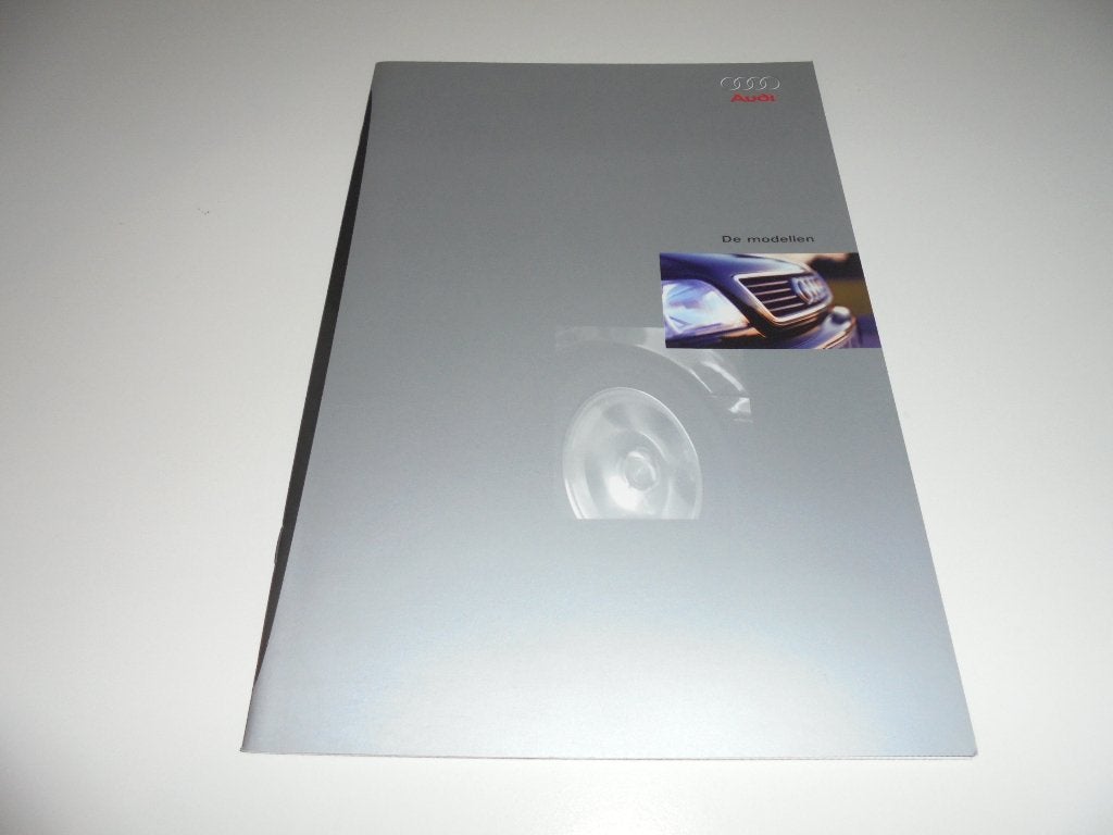brochure Audi modellenprogramma  1997, Ophalen of Verzenden, Zo goed als nieuw, Audi