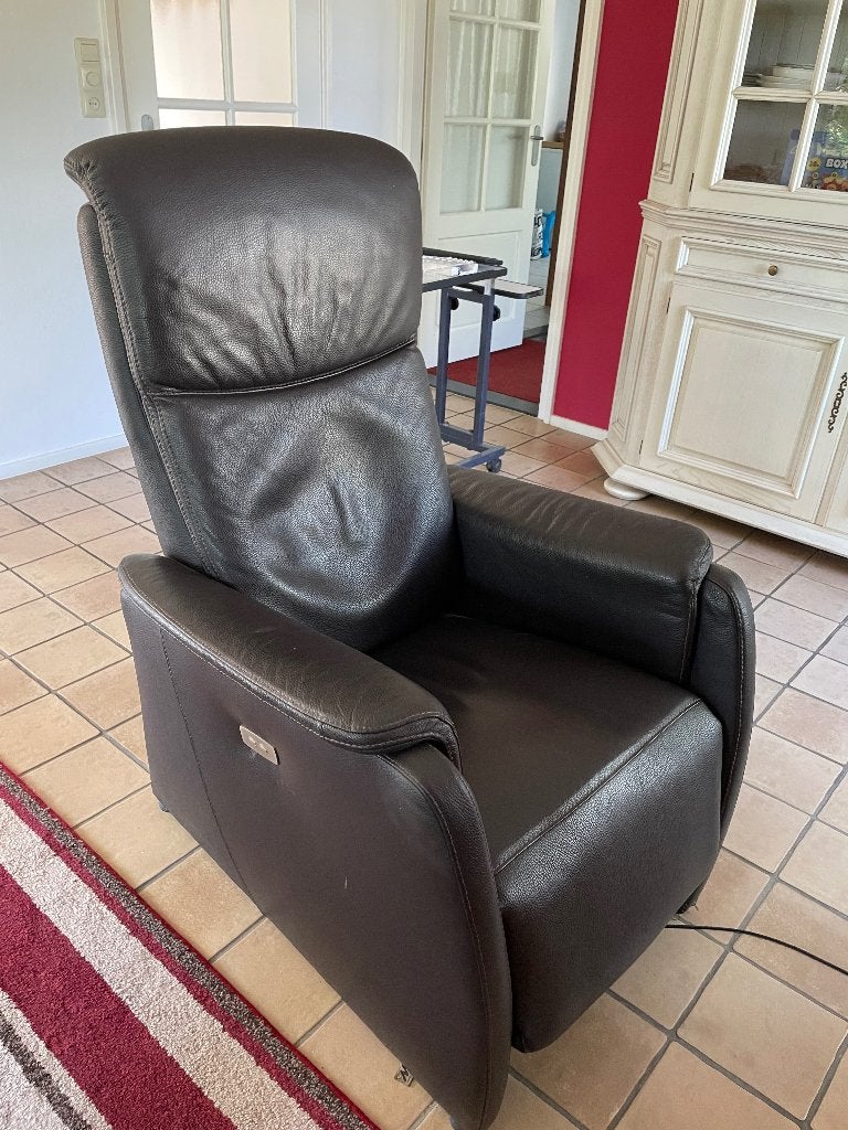 Leren sta op stoel gratis op halen, Ophalen, Gebruikt, 50 tot 75 cm, Leer