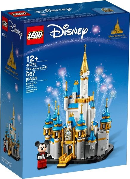 Lego | Disney | Mini Disney kasteel | 40478, Lego, Lego, Nieuw, https://legohouse.com/en-gb/info/contact-us/