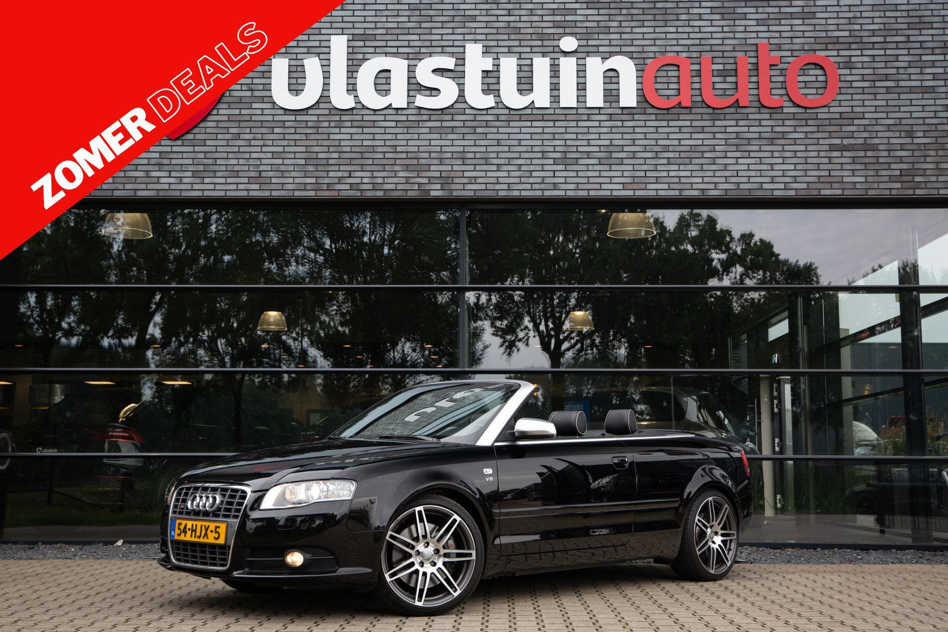 Audi S4 Cabriolet 4.2 V8 S4 quattro , Leder BOSE, Memory, St, Auto's, Audi, Automaat, Gebruikt, Cabriolet, 4 stoelen