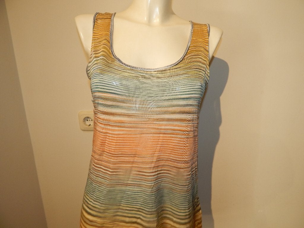 Missoni tuniek breisel kleurrijk design kleur verloop IT 46, Maat 38/40 (M), Overige kleuren, Verzenden, Zo goed als nieuw