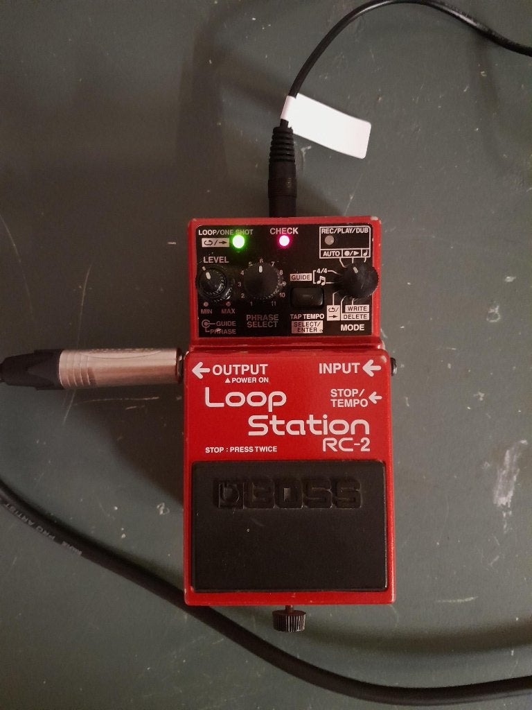 Boss RC-2 Loop Station inclusief z.g.a.n. adapter, Muziek en Instrumenten, Effecten, Ophalen, Gebruikt, Overige typen