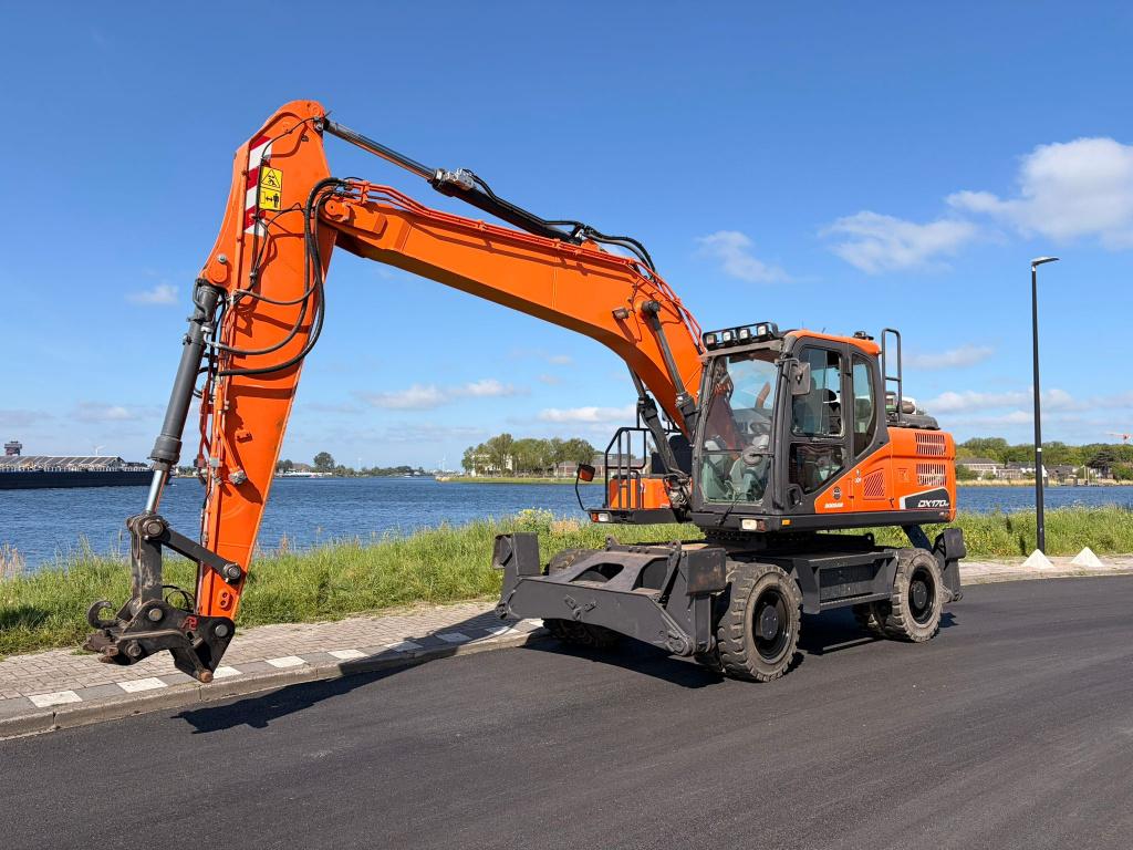 DOOSAN DX 170 W-5 2018 Mobiele Graafmachine in Zaandam, Ophalen, Graafmachine