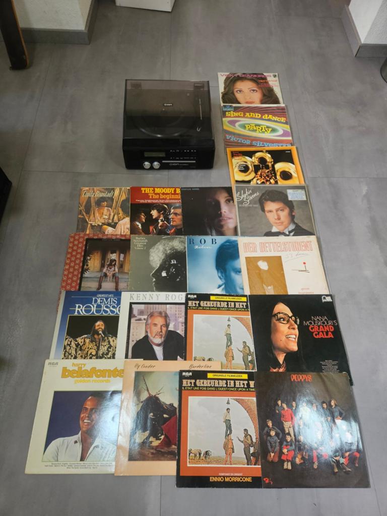 Ion cd direct platenspeler met usb. Met platen., Ophalen of Verzenden, Zo goed als nieuw, Overige merken