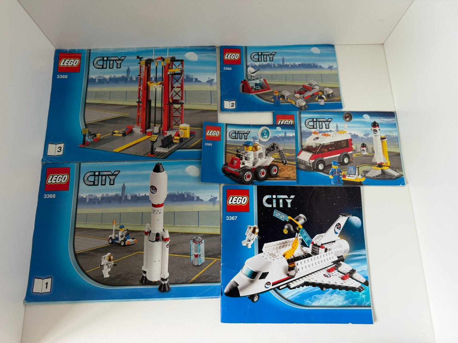 Lego City - ruimtevaart collectie 2011 - 3365 tot 3368, Kinderen en Baby's, Speelgoed | Duplo en Lego, City, Lego, Ophalen of Verzenden