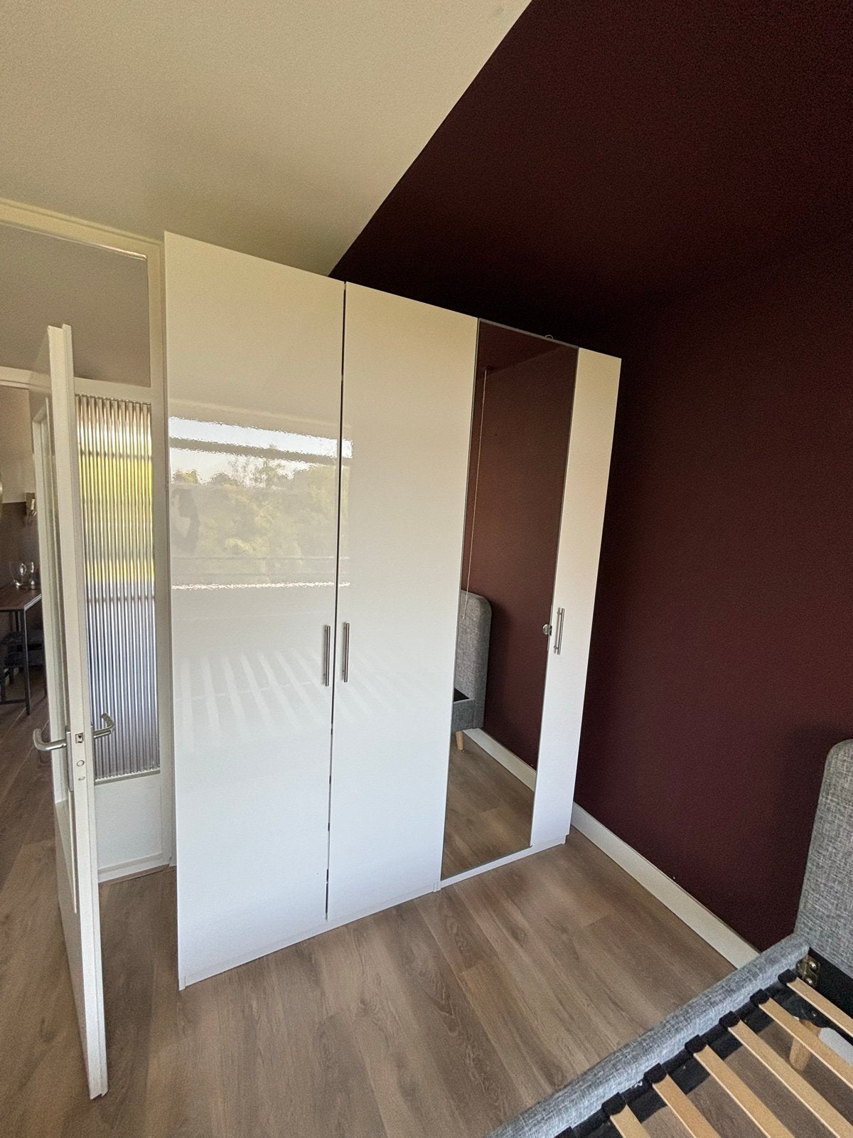 IKEA Pax Kast - 175 cm breed, 235 cm hoog, Ophalen, Overige materialen, Gebruikt, Hoogglans wit