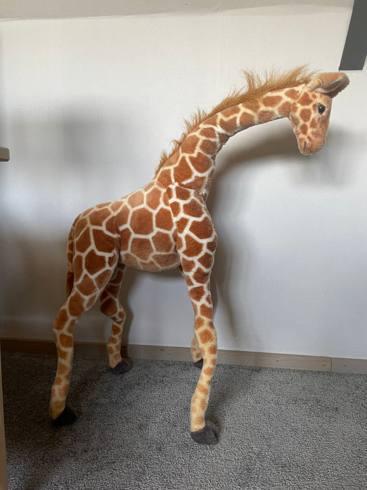 Knuffel giraffen 120cm, Ophalen of Verzenden, Zo goed als nieuw, Overige typen