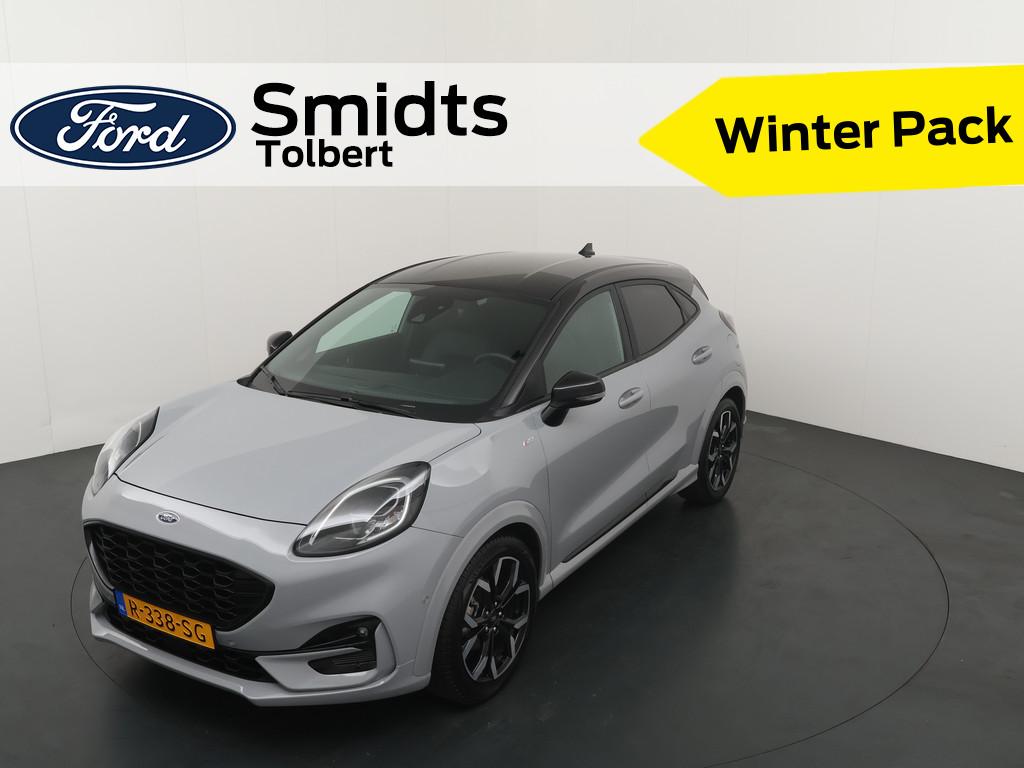 Ford Puma EcoBoost Hybrid 125pk ST-Line X | Dealer onderhoud, 125 pk, Leder en Stof, Origineel Nederlands, Bedrijf