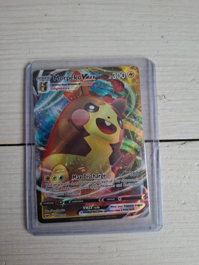 Morpeko VMAX Pokémon kaart, Ophalen of Verzenden