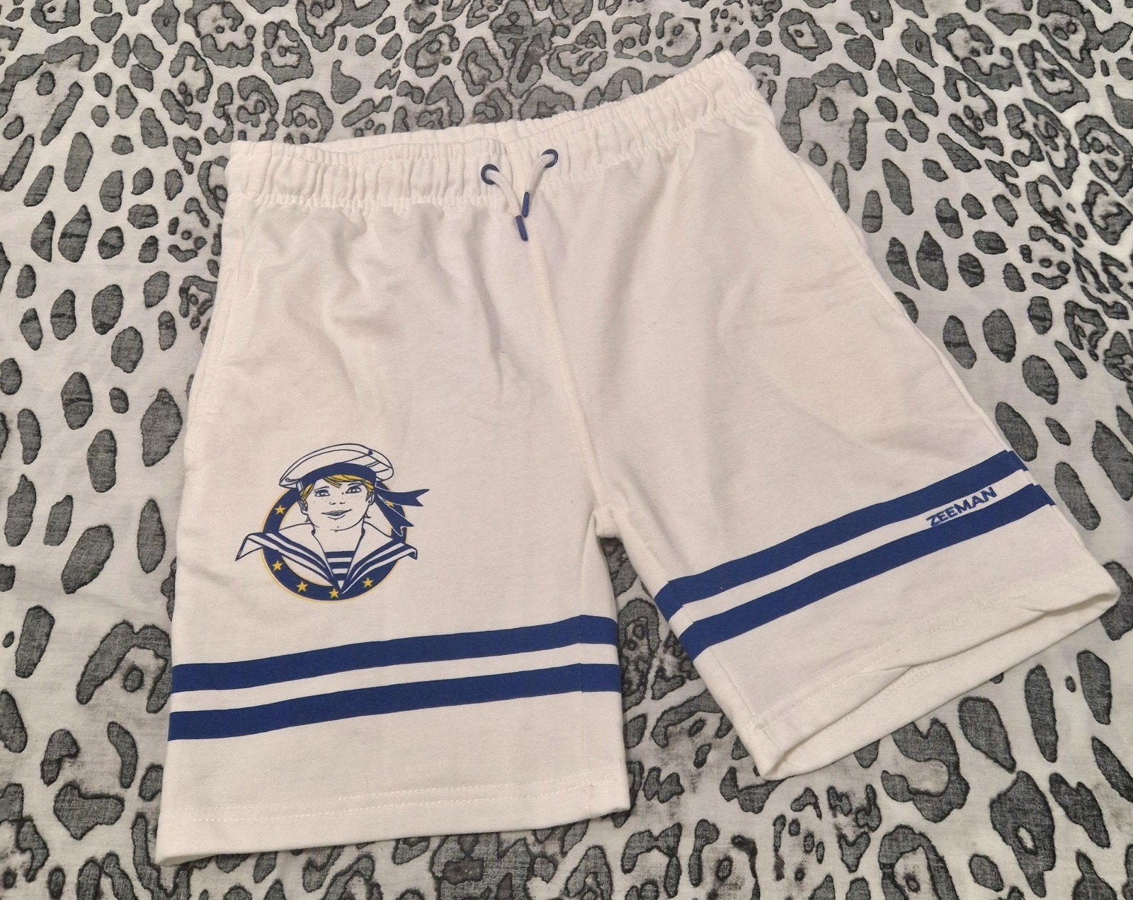 Nieuwe Zeeman Sweatshort / Korte broek - Wit - Maat S, Ophalen of Verzenden, Wit
