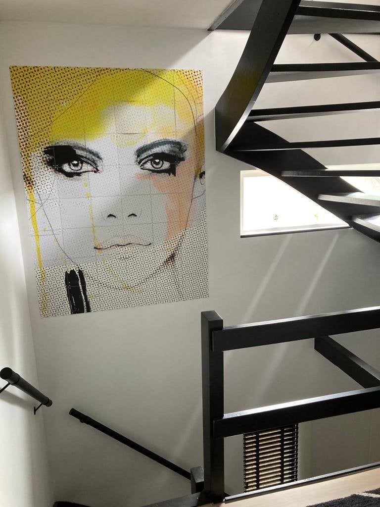 IXXI Ruse by Leigh Viner 120x160 cm, Ophalen of Verzenden, Kunststof, Overige technieken, Portret