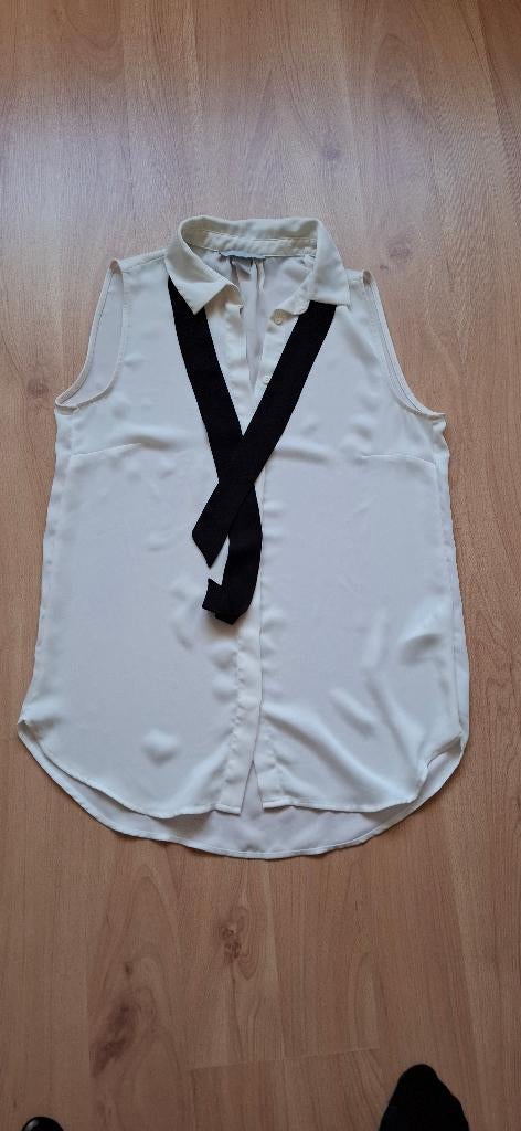 z.g.a.n. gebroken wit H&M blousje in maat 36, H&M, Verzenden, Wit, Nieuw