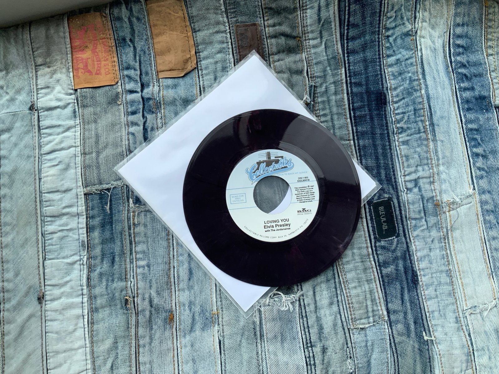 Elvis Presley - Loving You / Teddy Bear 7 inch Single, Cd's en Dvd's, Vinyl Singles, Gebruikt, 7 inch, Single, Ophalen of Verzenden