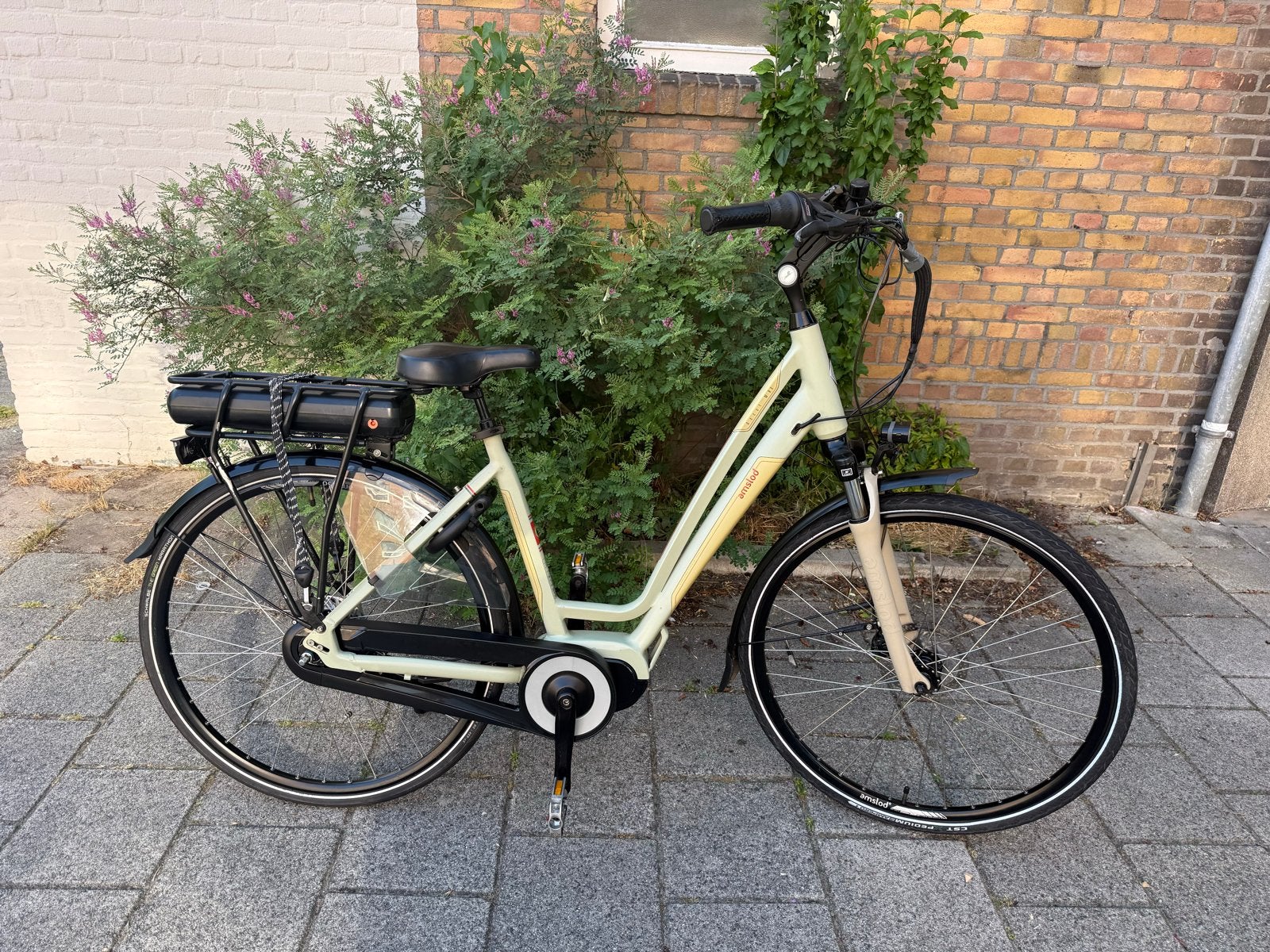 Amslod Elektrische Fiets - Zo goed als nieuw, Ophalen of Verzenden, Zo goed als nieuw