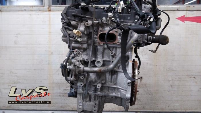 Motor van een Toyota Aygo, Auto-onderdelen, Motor en Toebehoren, Gebruikt, -, -, Ophalen of Verzenden