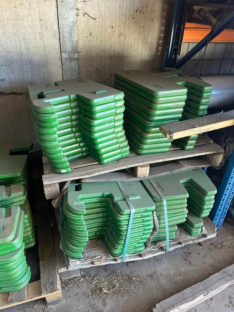 John deere 50kg gewicht, Ophalen