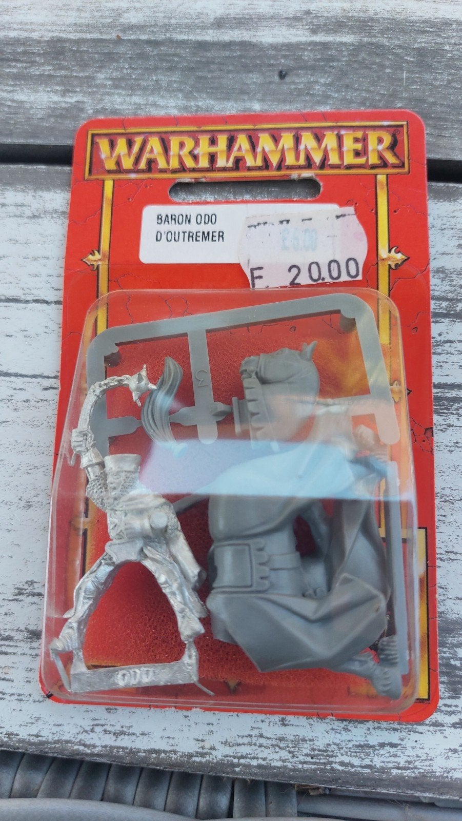Warhammer Baron Odo D'Outremer - Nieuw in verpakking, Ophalen of Verzenden, Nieuw