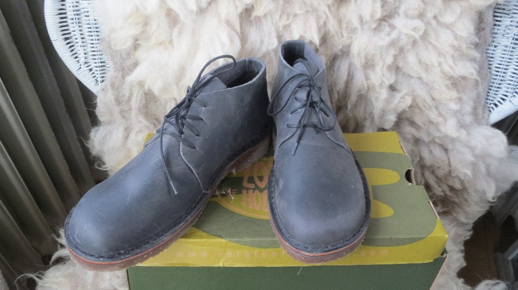 Loint's leren schoenen, 42, grijs, nieuw, vintagelook, Overige kleuren, Verzenden, Nieuw, Loint's