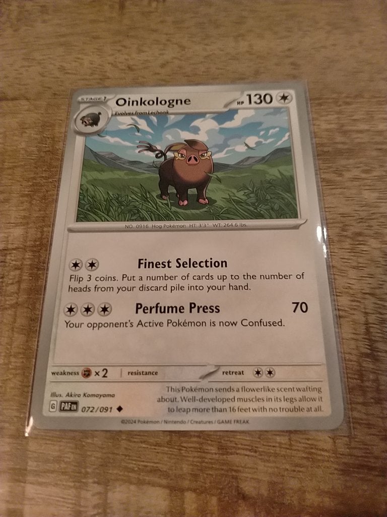 Pokemon Paldean Fates , Oinkologne 72/91, Verzenden, Zo goed als nieuw, Losse kaart